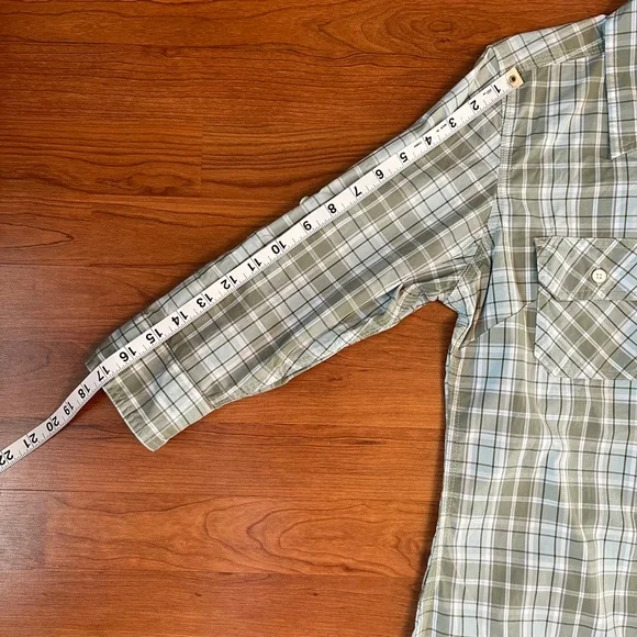 Carhartt Women's Shirt, Plaid, new with tags, 3/4 sleeves - Picture 11 of 15